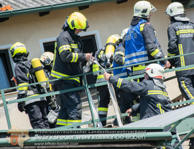 20190506 Wohnhausbrand Großau - Foto: Verena Lassak