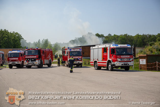 20190614 Grobrand Leobersdorf - Fotos: Bernd Taxberger, FF Leobersdorf, FF Bad Vslau