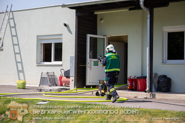 20190614 Grobrand Leobersdorf - Fotos: Bernd Taxberger, FF Leobersdorf, FF Bad Vslau