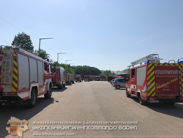 20190614 Grobrand Leobersdorf - Fotos: Bernd Taxberger, FF Leobersdorf, FF Bad Vslau