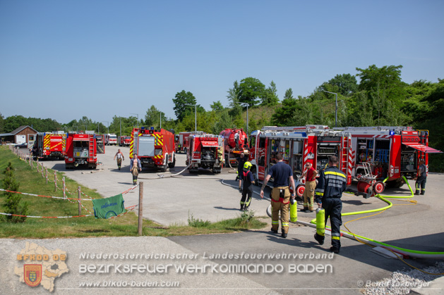 20190614 Grobrand Leobersdorf - Fotos: Bernd Taxberger, FF Leobersdorf, FF Bad Vslau