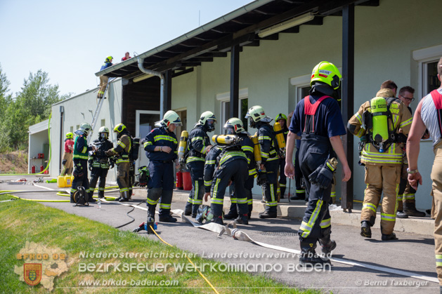 20190614 Grobrand Leobersdorf - Fotos: Bernd Taxberger, FF Leobersdorf, FF Bad Vslau