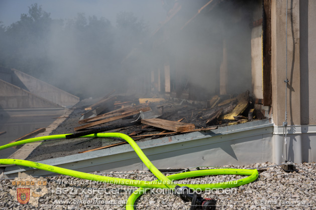 20190614 Grobrand Leobersdorf - Fotos: Bernd Taxberger, FF Leobersdorf, FF Bad Vslau