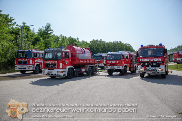 20190614 Grobrand Leobersdorf - Fotos: Bernd Taxberger, FF Leobersdorf, FF Bad Vslau