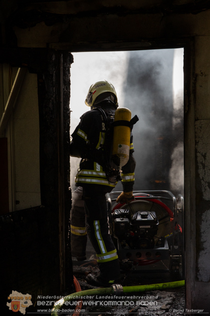 20190614 Grobrand Leobersdorf - Fotos: Bernd Taxberger, FF Leobersdorf, FF Bad Vslau