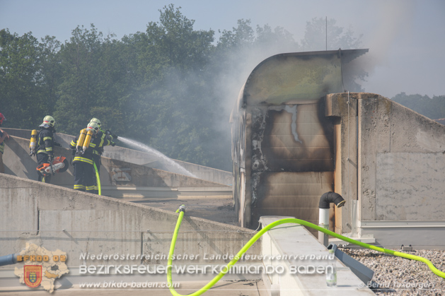 20190614 Grobrand Leobersdorf - Fotos: Bernd Taxberger, FF Leobersdorf, FF Bad Vslau