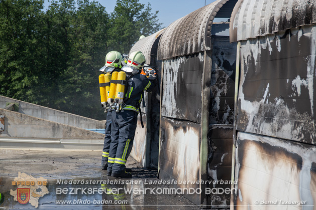 20190614 Grobrand Leobersdorf - Fotos: Bernd Taxberger, FF Leobersdorf, FF Bad Vslau