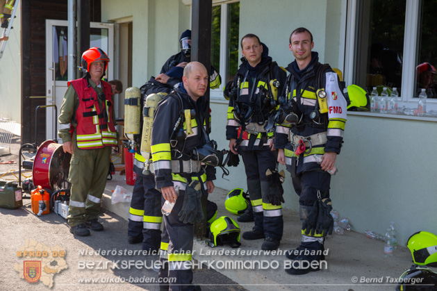 20190614 Grobrand Leobersdorf - Fotos: Bernd Taxberger, FF Leobersdorf, FF Bad Vslau