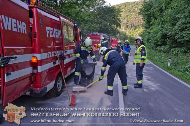 20190630 Verkehrsunfall mit mehreren Verletzten auf der LB210 im Helenental Fotos: © FF Baden-Stadt Martin Grassl u. Martin Lichtenauer 20190630 Verkehrsunfall mit mehreren Verletzten auf der LB210 im Helenental Fotos: © FF Baden-Stadt Martin Grassl u. Martin Lichtenauer