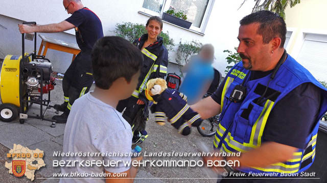 20190706 Küchenbrand in Badener Mehrparteien-Wohnhausanlage rasch gelöscht Foto: © Stefan Schneider FF Baden-Stadt 20190706 Küchenbrand in Badener Mehrparteien-Wohnhausanlage rasch gelöscht Foto: © Stefan Schneider FF Baden-Stadt