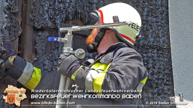 20190724 Brand bei einer Tattendorfer Reihenhausanlage Foto: © Stefan Schneider 20190724 Brand bei einer Tattendorfer Reihenhausanlage Foto: © Stefan Schneider