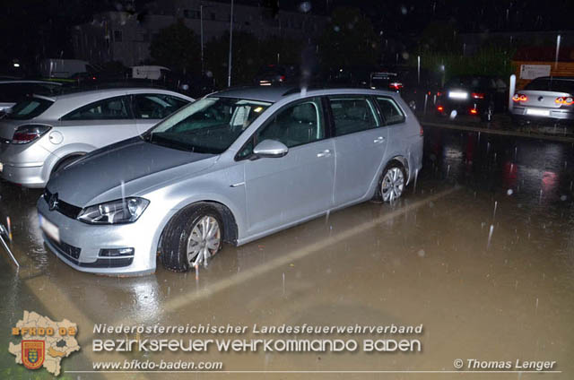 20190813 Unwetter ber Ebreichsdorf  Foto:  Thomas Lenger