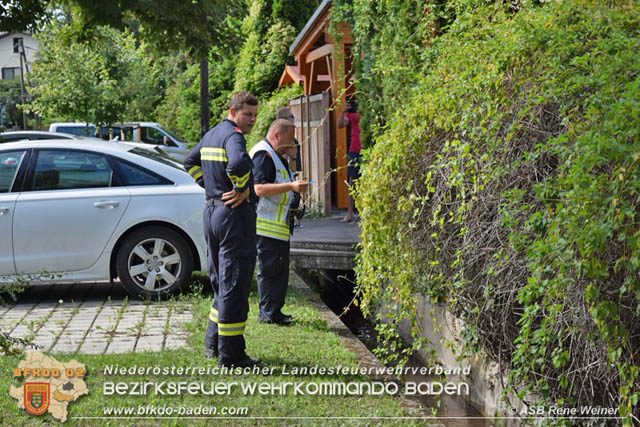 20190818 Gewsserverunreinigung in Unterwaltersdorf  Foto:  ASB Rene Weiner