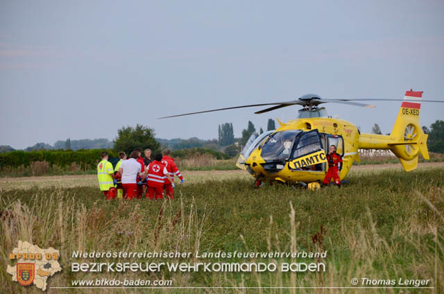 20190826 Schwerer Verkehrsunfall auf der LB212 Möllersdorf  Foto: © Thomas Lenger Monatsrevue.at