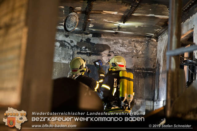 20191028 Brand in einen Enzesfelder Einfamilienhaus  Foto: © Stefan Schneider BFK Baden
