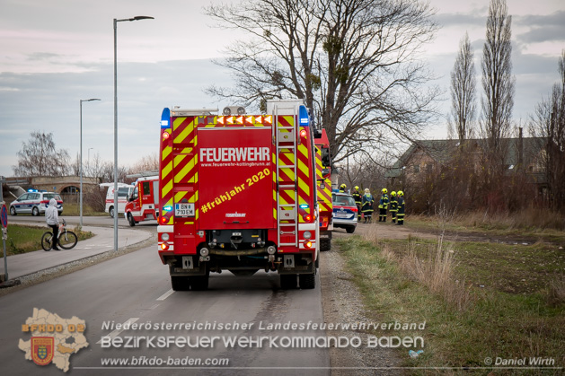 20191207 Fahrzeugbergung Kottingbrunn - Foto: Daniel Wirth