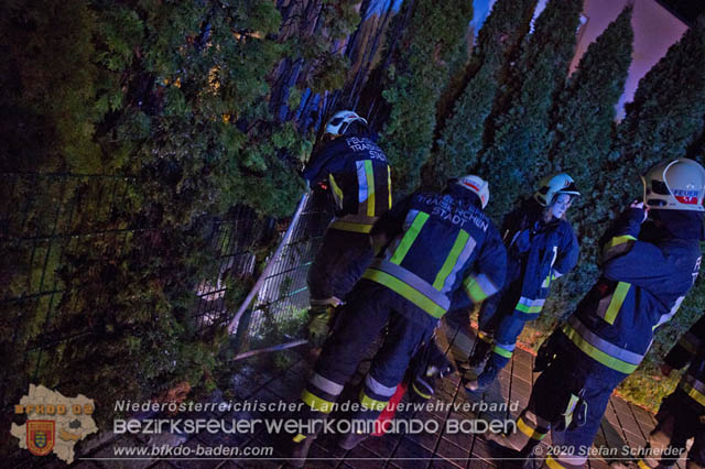 20200101 Brand einer Hecke in Traiskirchen