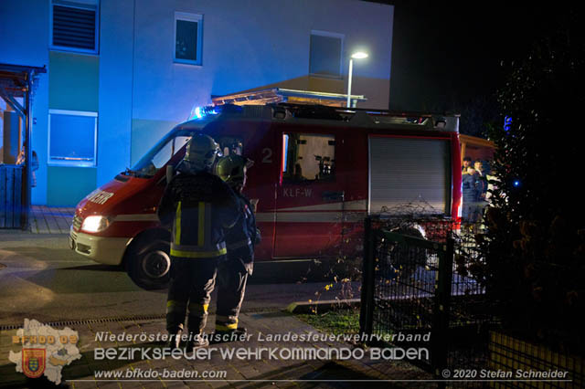 20200101 Brand einer Hecke in Traiskirchen 20200101 Brand einer Hecke in Traiskirchen