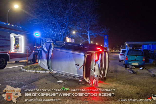 20200123 Spektakulrer Verkehrsunfall im Sooer Ortsgebiet  Foto:  Stefan Schneider