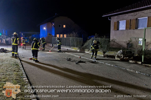 20200123 Spektakulrer Verkehrsunfall im Sooer Ortsgebiet  Foto:  Stefan Schneider