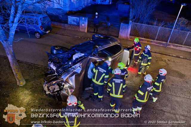 20200123 Spektakulrer Verkehrsunfall im Sooer Ortsgebiet  Foto:  Stefan Schneider