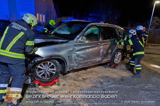 20200123 Spektakulrer Verkehrsunfall im Sooer Ortsgebiet  Foto:  Stefan Schneider