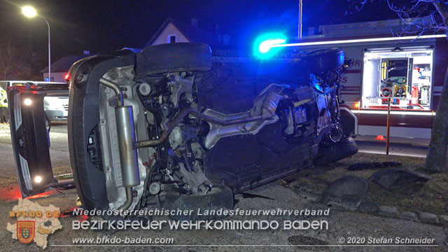 20200123 Spektakulrer Verkehrsunfall im Sooer Ortsgebiet  Foto:  Stefan Schneider