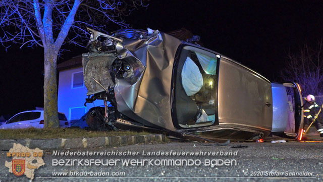 20200123 Spektakulärer Verkehrsunfall im Sooßer Ortsgebiet Foto: © Stefan Schneider 20200123 Spektakulärer Verkehrsunfall im Sooßer Ortsgebiet Foto: © Stefan Schneider