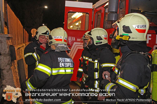 20200214 Brand in einer Hirtenberger Dachgeschosswohnung  Foto: © Markus Hackl AFKDO Pottenstein