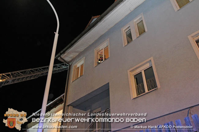 20200214 Brand in einer Hirtenberger Dachgeschosswohnung  Foto: © Markus Hackl AFKDO Pottenstein