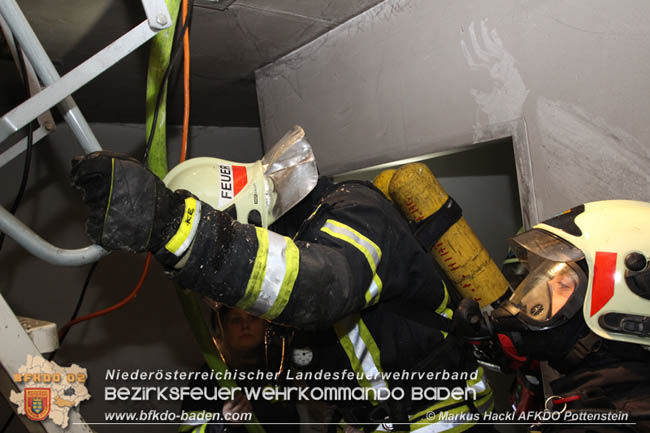 20200214 Brand in einer Hirtenberger Dachgeschosswohnung  Foto: © Markus Hackl AFKDO Pottenstein