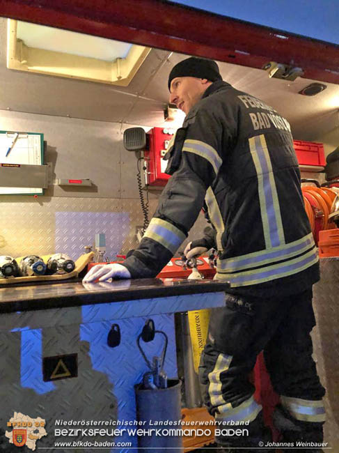 20200214 Brand in einer Hirtenberger Dachgeschosswohnung Foto: © Johannes Weinbauer BFK Presseteam 20200214 Brand in einer Hirtenberger Dachgeschosswohnung Foto: © Johannes Weinbauer BFK Presseteam