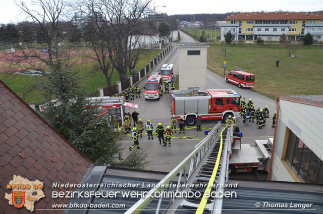 20200308 Beginnender Dachstuhlbrand in Trumau  Foto: © Thomas Lenger Monatsrevue.at