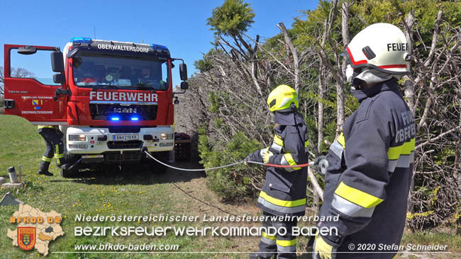 20200408 Brand einer Hecke und der angrenzenden Garage in Trumau Foto: © Stefan Schneider 20200408 Brand einer Hecke und der angrenzenden Garage in Trumau Foto: © Stefan Schneider