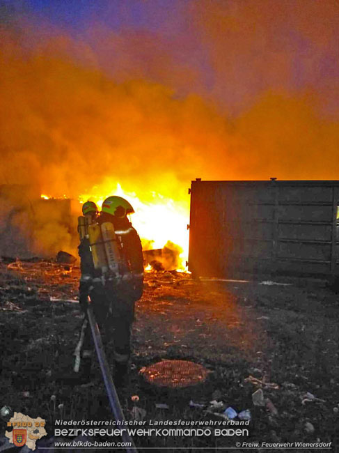 20200417 4-stündiger Löscheinsatz auf einem Wienersdorfer Firmengelände Foto: © Freiwillige Feuerwehr Wienersdorf 20200417 4-stündiger Löscheinsatz auf einem Wienersdorfer Firmengelände Foto: © Freiwillige Feuerwehr Wienersdorf