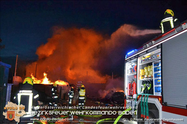 20200417 4-stndiger Lscheinsatz auf einem Wienersdorfer Firmengelnde  Foto:  Freiwillige Feuerwehr Oeynhausen