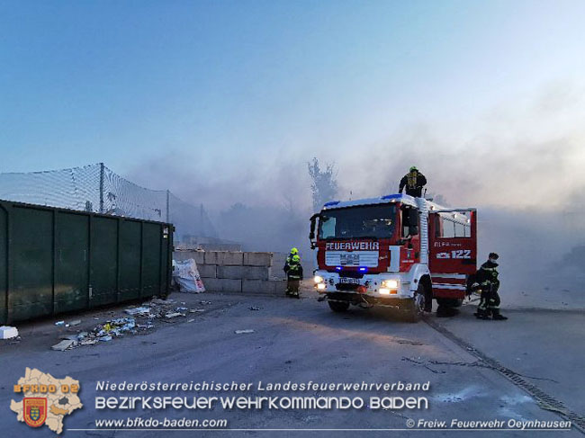 20200417 4-stündiger Löscheinsatz auf einem Wienersdorfer Firmengelände Foto: © Freiwillige Feuerwehr Oeynhausen 20200417 4-stündiger Löscheinsatz auf einem Wienersdorfer Firmengelände Foto: © Freiwillige Feuerwehr Oeynhausen