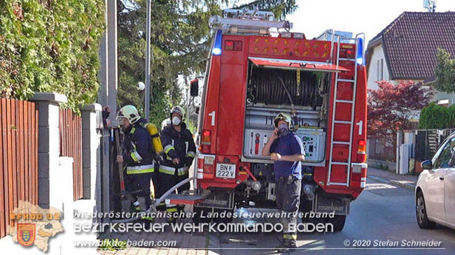 20200422 Brand in einem Nebengeude in Traiskirchen  Foto:  Stefan Schneider BFK