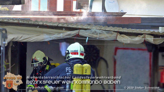 20200422 Brand in einem Nebengeäude in Traiskirchen Foto: © Stefan Schneider BFK 20200422 Brand in einem Nebengeäude in Traiskirchen Foto: © Stefan Schneider BFK