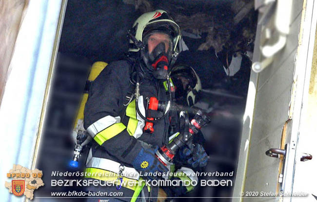 20200422 Brand in einem Nebengeäude in Traiskirchen Foto: © Stefan Schneider BFK 20200422 Brand in einem Nebengeäude in Traiskirchen Foto: © Stefan Schneider BFK