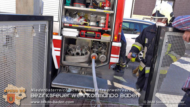 20200422 Brand in einem Nebengeude in Traiskirchen  Foto:  Stefan Schneider BFK