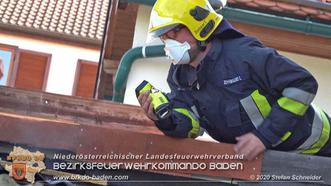20200422 Brand in einem Nebengeäude in Traiskirchen Foto: © Stefan Schneider BFK 20200422 Brand in einem Nebengeäude in Traiskirchen Foto: © Stefan Schneider BFK