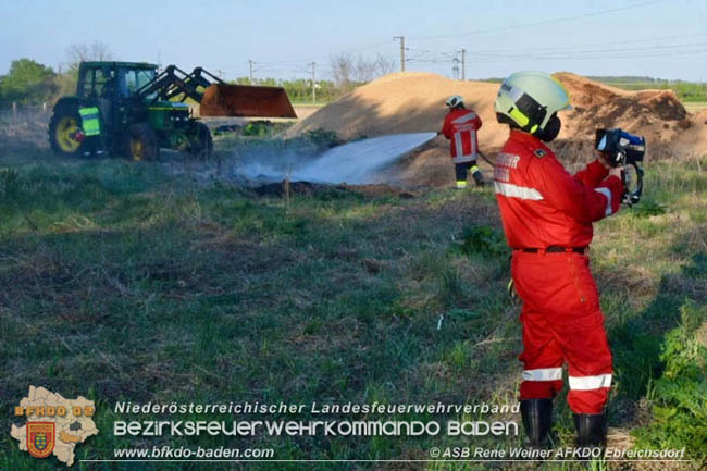 20200422 Brand von Getreideausputz in Pottendorf Foto: © ASB Rene Weiner AFKDO Ebreichsdorf 20200422 Brand von Getreideausputz in Pottendorf Foto: © ASB Rene Weiner AFKDO Ebreichsdorf