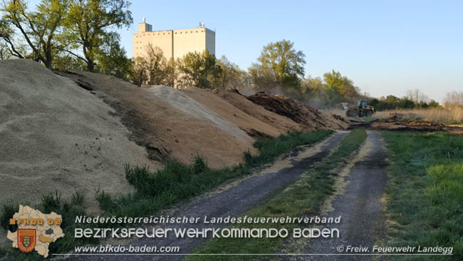 20200422 Brand von Getreideausputz in Pottendorf Foto: © Freiwillige Feuerwehr Landegg 20200422 Brand von Getreideausputz in Pottendorf Foto: © Freiwillige Feuerwehr Landegg