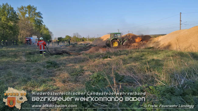 20200422 Brand von Getreideausputz in Pottendorf Foto: © Freiwillige Feuerwehr Landegg 20200422 Brand von Getreideausputz in Pottendorf Foto: © Freiwillige Feuerwehr Landegg