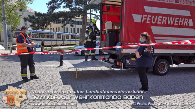 20200428 Wohnungsbrand in Badener Innenstadt  Foto: Freiwillige Feuerwehr Baden-Stadt / Stefan Schneider