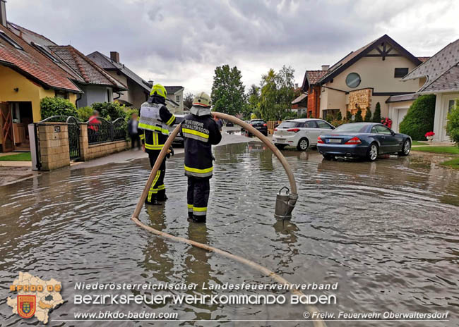 20200603 Heftige Gewitterzelle ber Oberwaltersdorf  Foto:  Freiwillige Feuerwehr Oberwaltersdorf