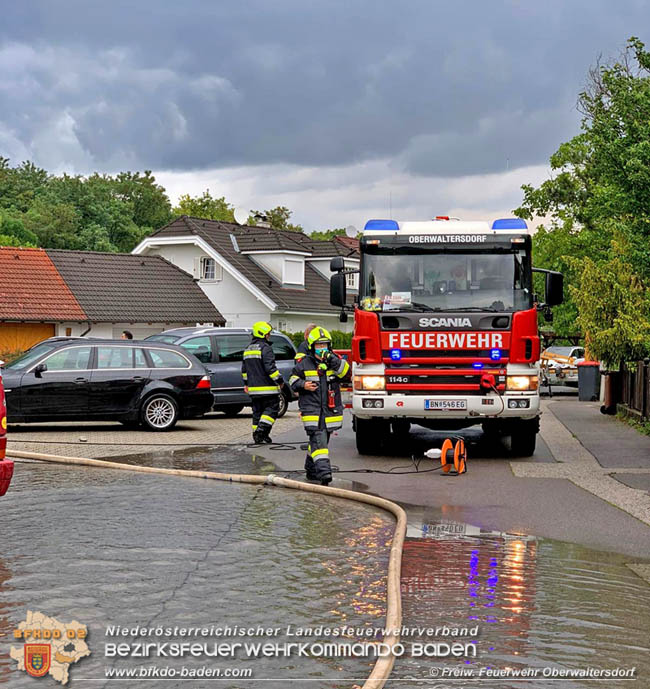 20200603 Heftige Gewitterzelle ber Oberwaltersdorf  Foto:  Freiwillige Feuerwehr Oberwaltersdorf