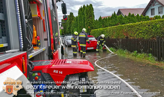 20200603 Heftige Gewitterzelle ber Oberwaltersdorf  Foto:  Freiwillige Feuerwehr Oberwaltersdorf