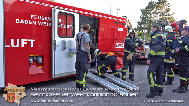 20200606 Brand in einem Tribuswinkler Einfamilienhaus Foto: © Stefan Schneider BFK Baden 20200606 Brand in einem Tribuswinkler Einfamilienhaus Foto: © Stefan Schneider BFK Baden